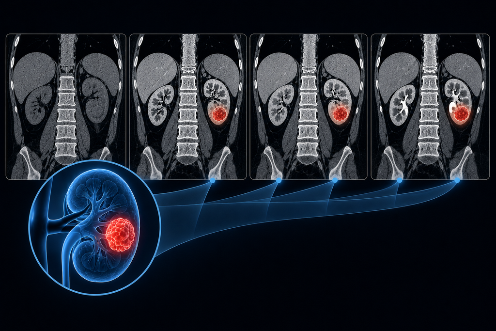 Multi-phase AI for kidney cancer
